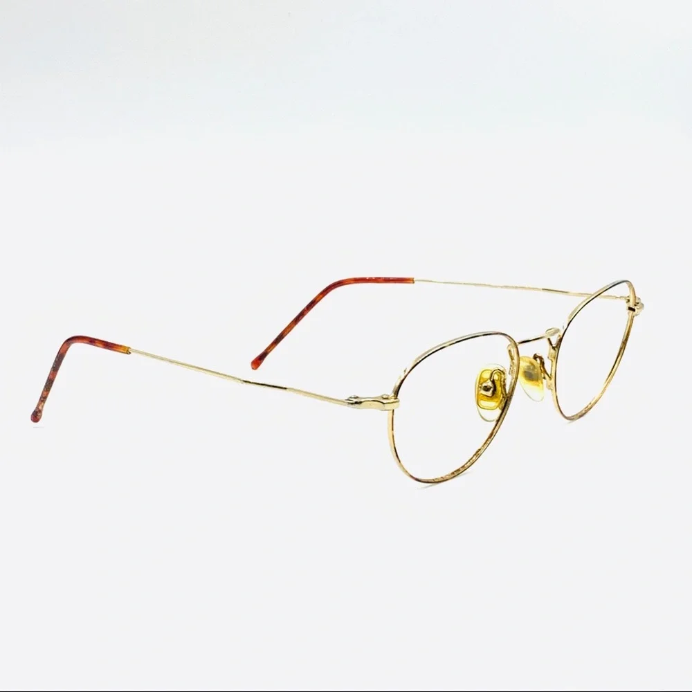 Vintage Zimco Tortoise Oval Sunglasses Frames